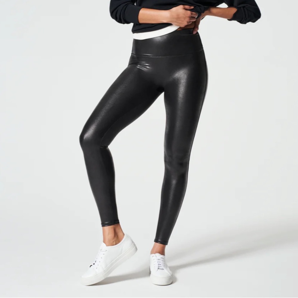 Spanx Faux Leather Leggings